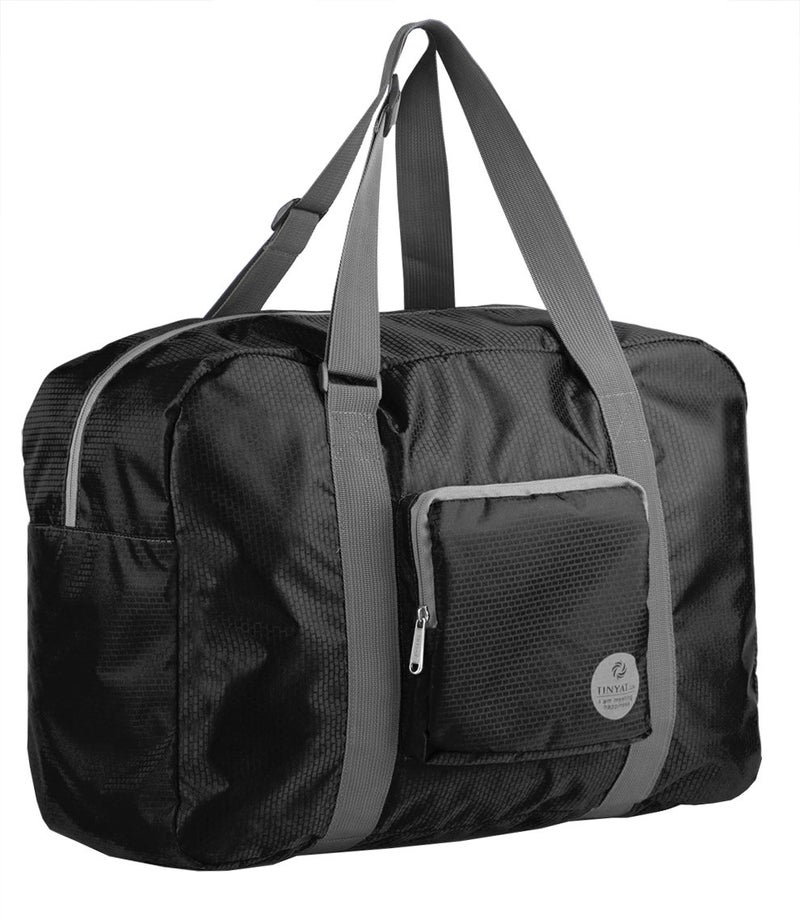 WANDF For Spirit Airlines Personal Item Bag 18x14x8 Foldable Travel Duffel Carry on Weekender Overnight for Women Men - Image 4